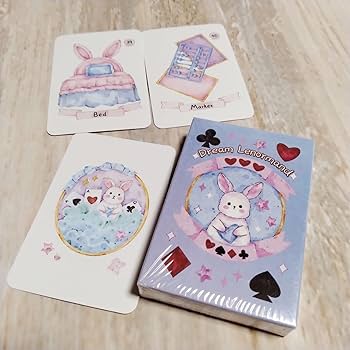 Amazon.co.jp: 948ルノルマンカード*うさぎ*可愛い*水彩調